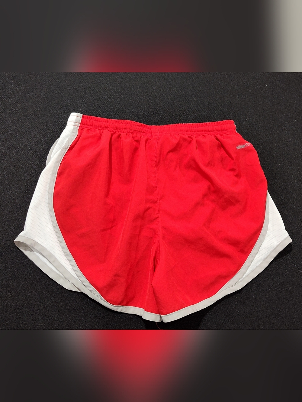 The Ohio State Buckeyes Red Nike Dri-Fit Team Women's Small (4-6) Running Shorts - Picture 5 of 14
